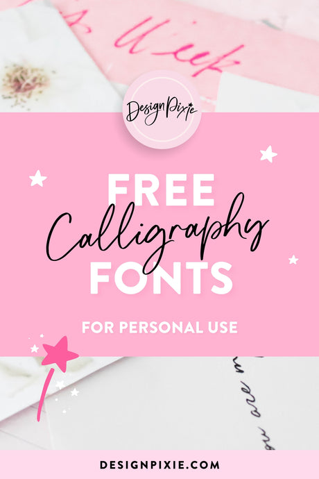 free calligraphy fonts