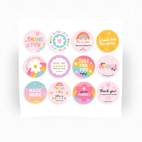 Sticker Label Templates