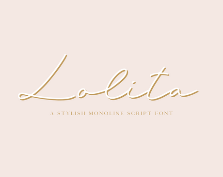 Lolita Font - Design Pixie