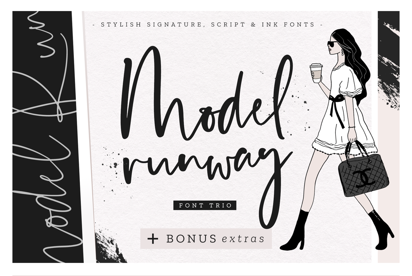 Model Runway Font - Design Pixie