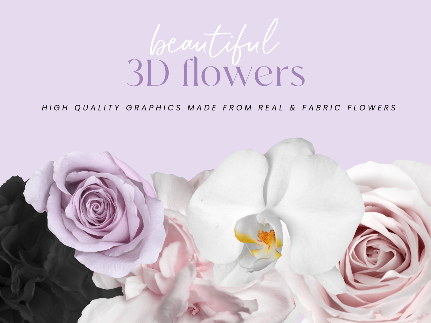 Real Flowers PNG Clipart - Design Pixie