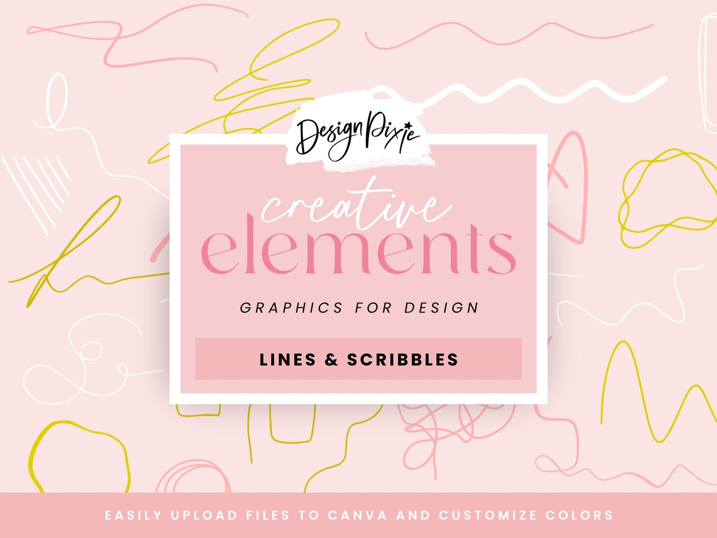 Lines And Scribbles SVG Elements - Design Pixie