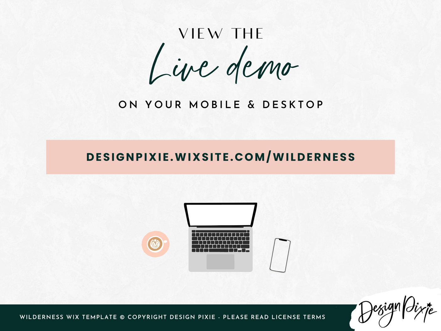 Wilderness Wix Template