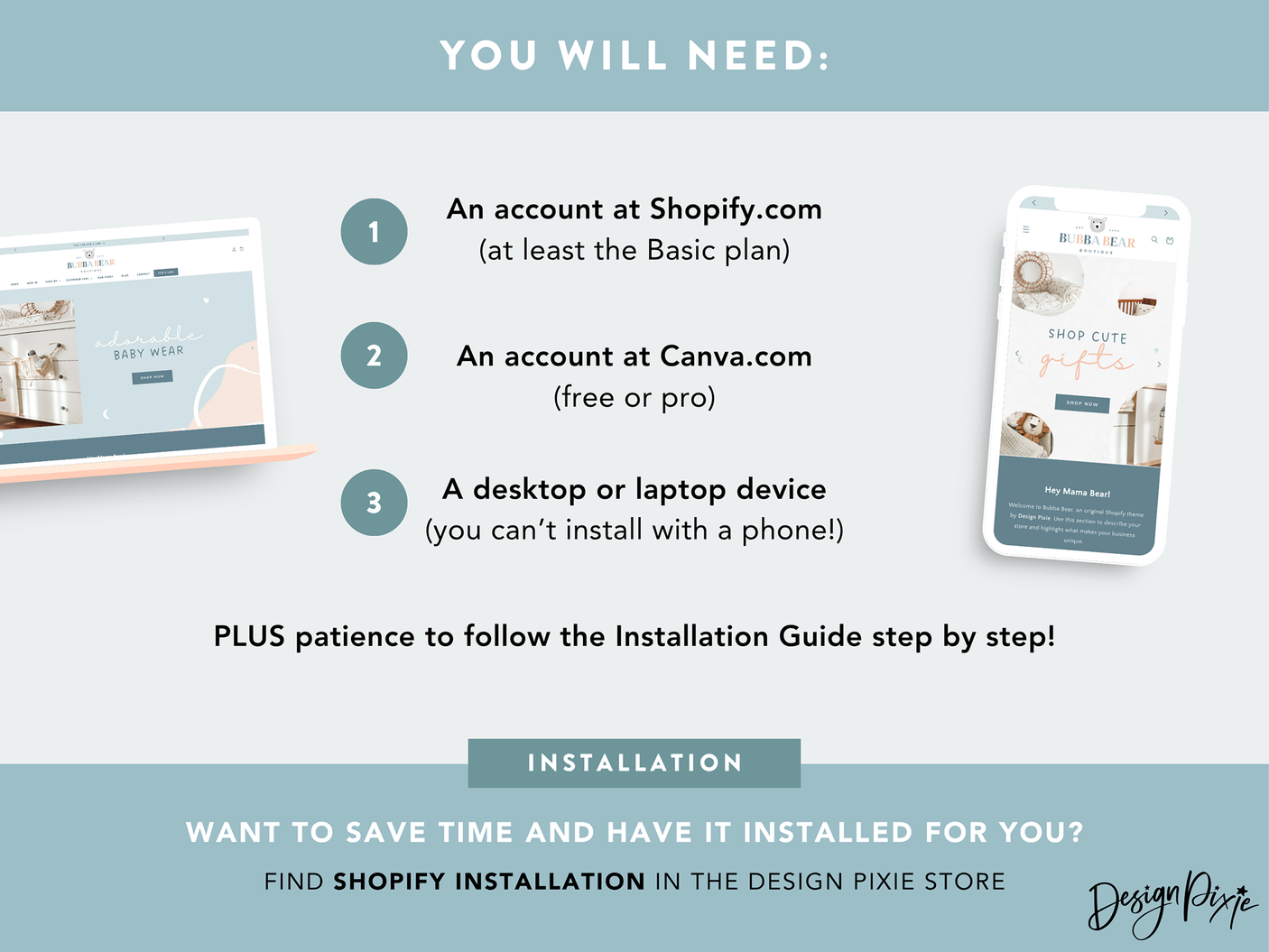 Bubba Bear Shopify Theme