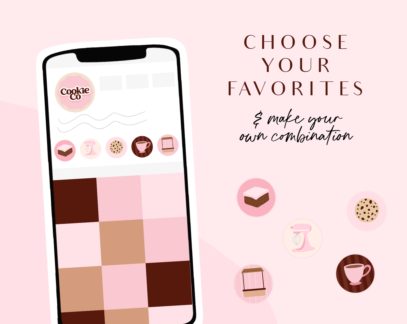 Bakery Instagram Highlight Icons