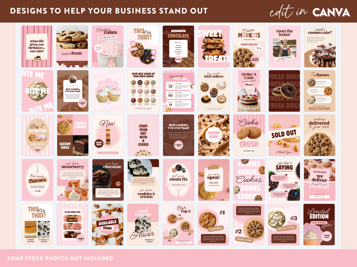 Bakery Instagram Templates