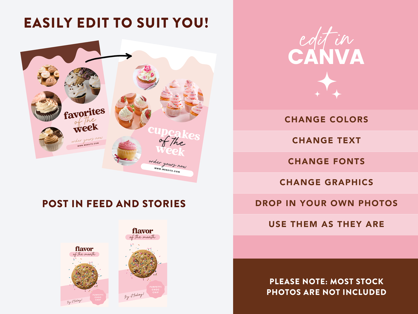 Bakery Instagram Templates