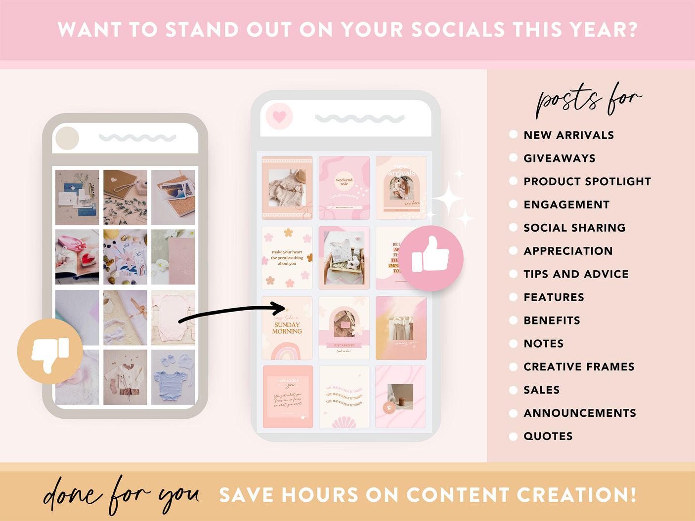 Boho Floral Instagram Templates
