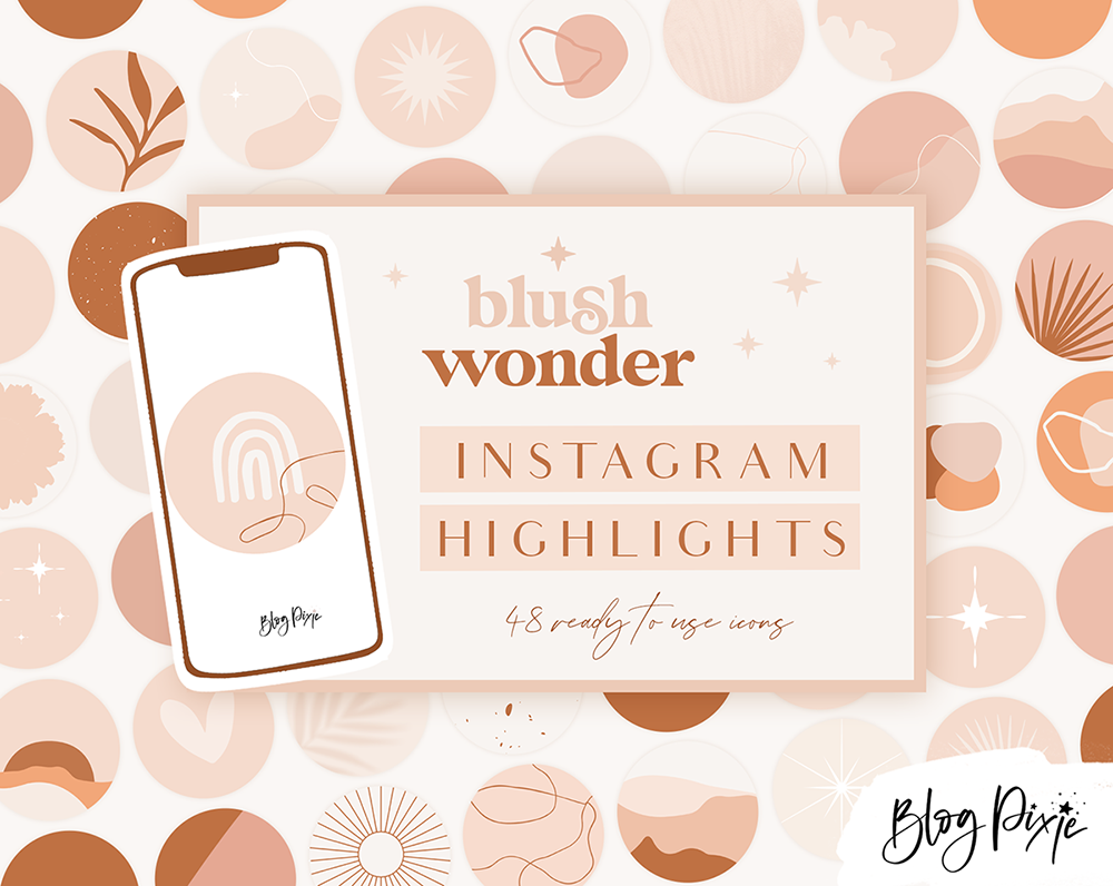 Bohemian Instagram Highlight Icons - Design Pixie