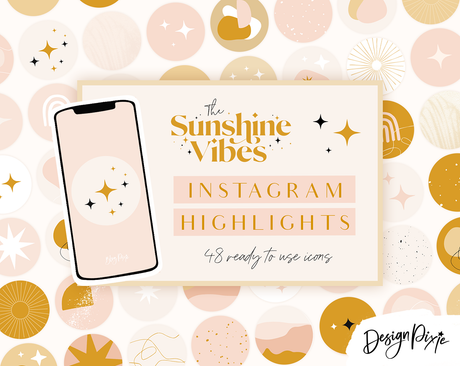 Boho Instagram Highlight Icons - Design Pixie