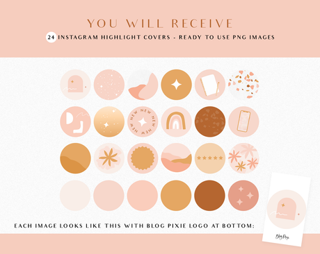 Daze And Magic Instagram Highlight Icons - Design Pixie