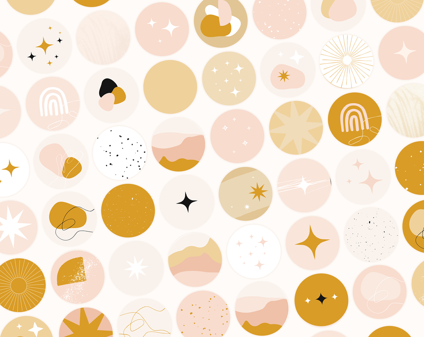 Boho Instagram Highlight Icons - Design Pixie