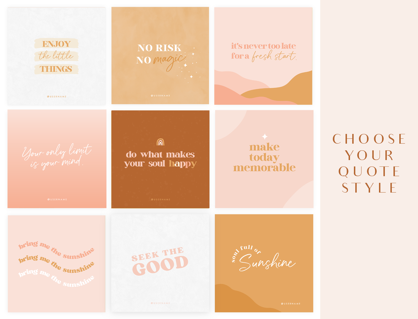 Daze And Magic Instagram Post Templates - Design Pixie