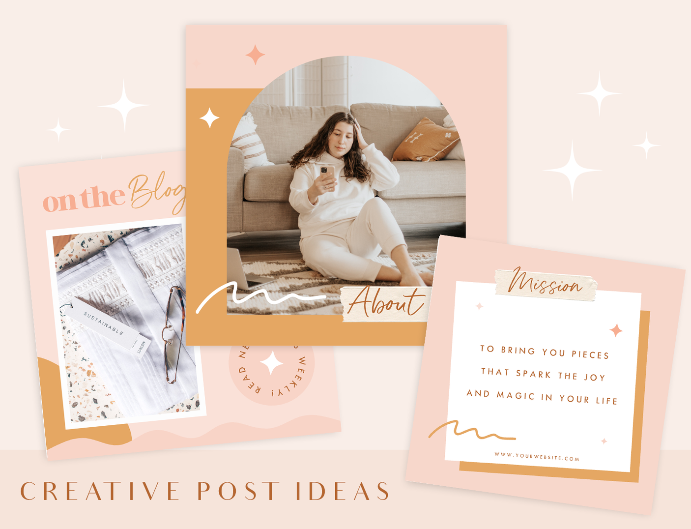 Daze And Magic Instagram Post Templates - Design Pixie