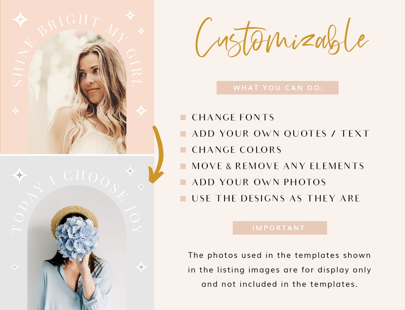 Sunshine Vibes Instagram Post Templates - Design Pixie