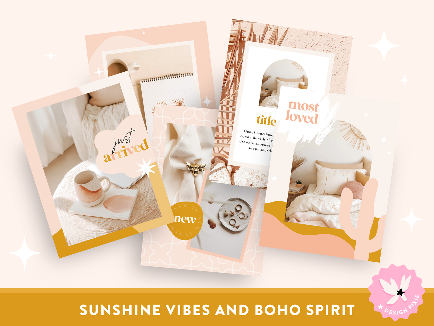 Boho Instagram Templates