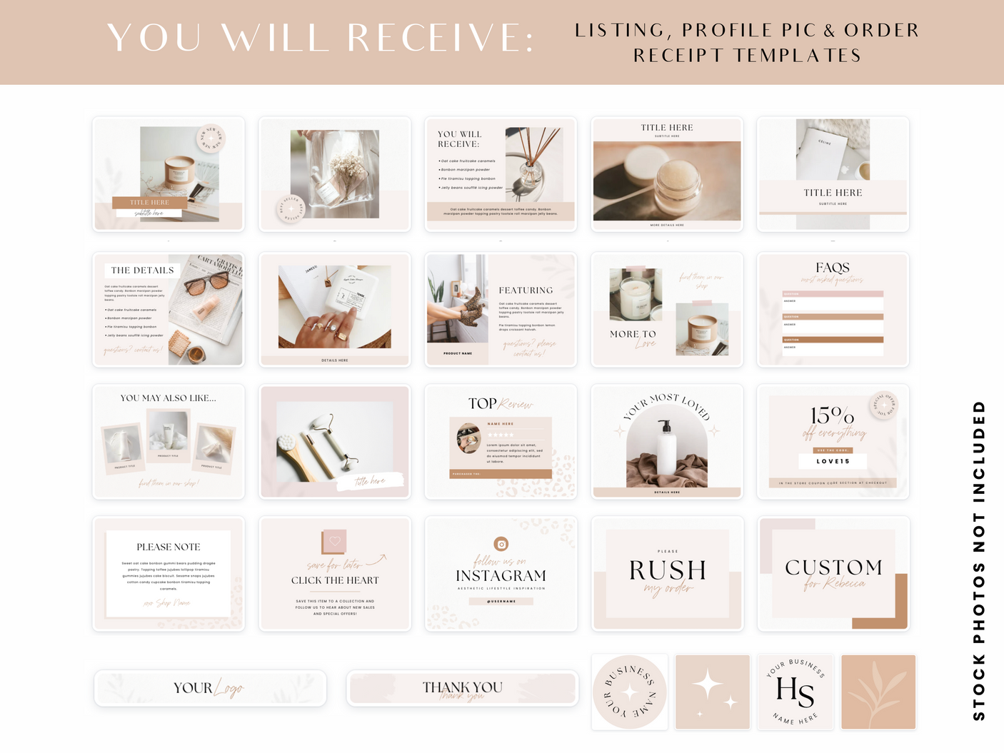 Harper Skies Etsy Shop Kit - Design Pixie