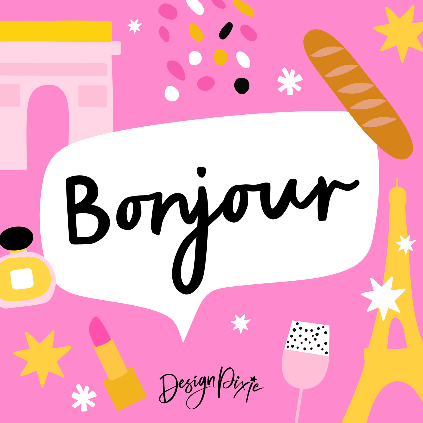 Bonjour Font