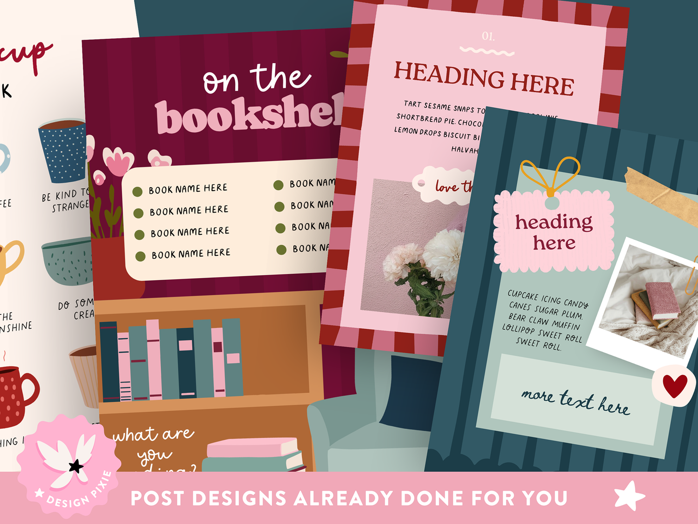 Bookstagram Instagram Templates