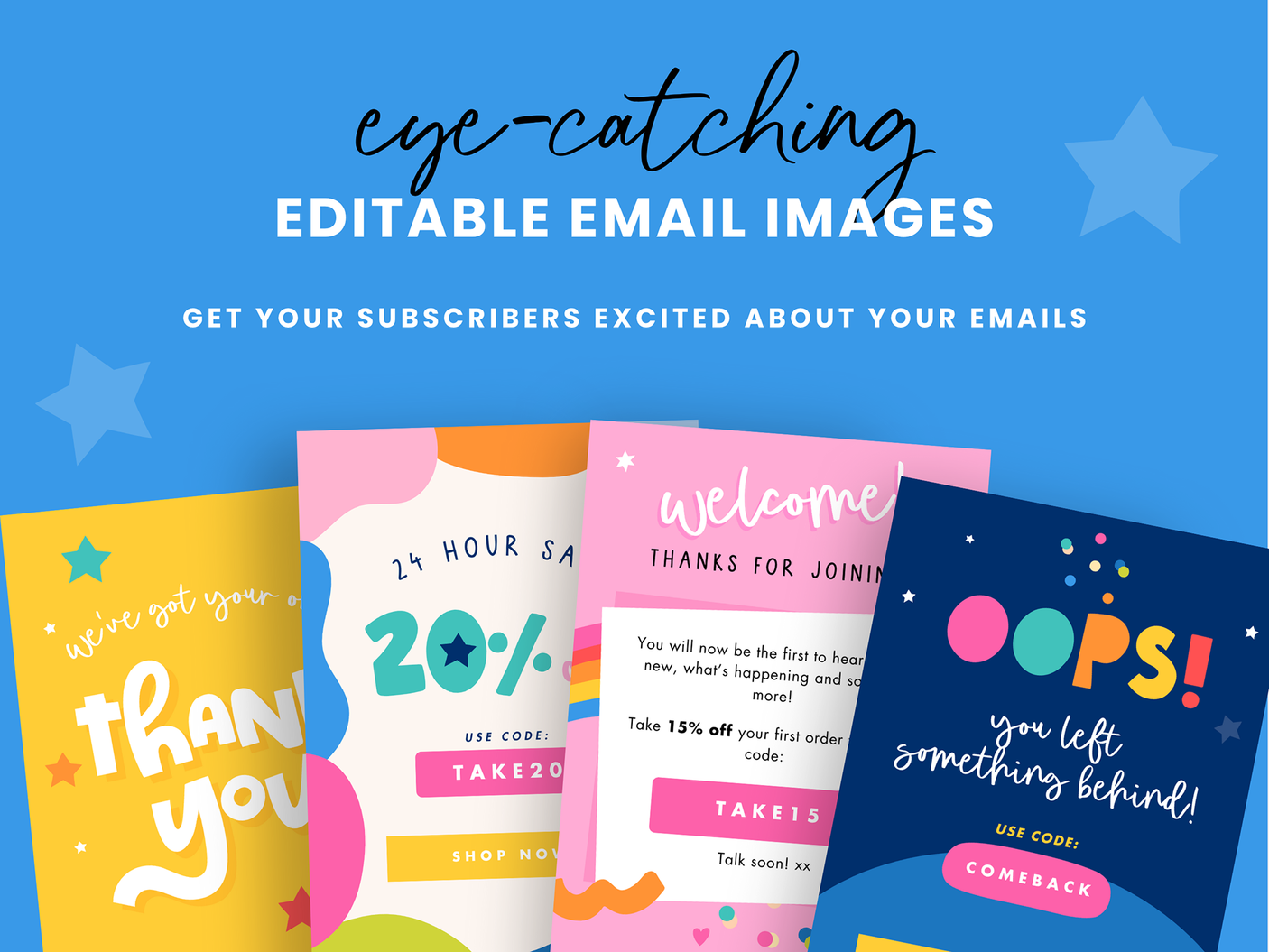 Confetti Email Marketing Templates