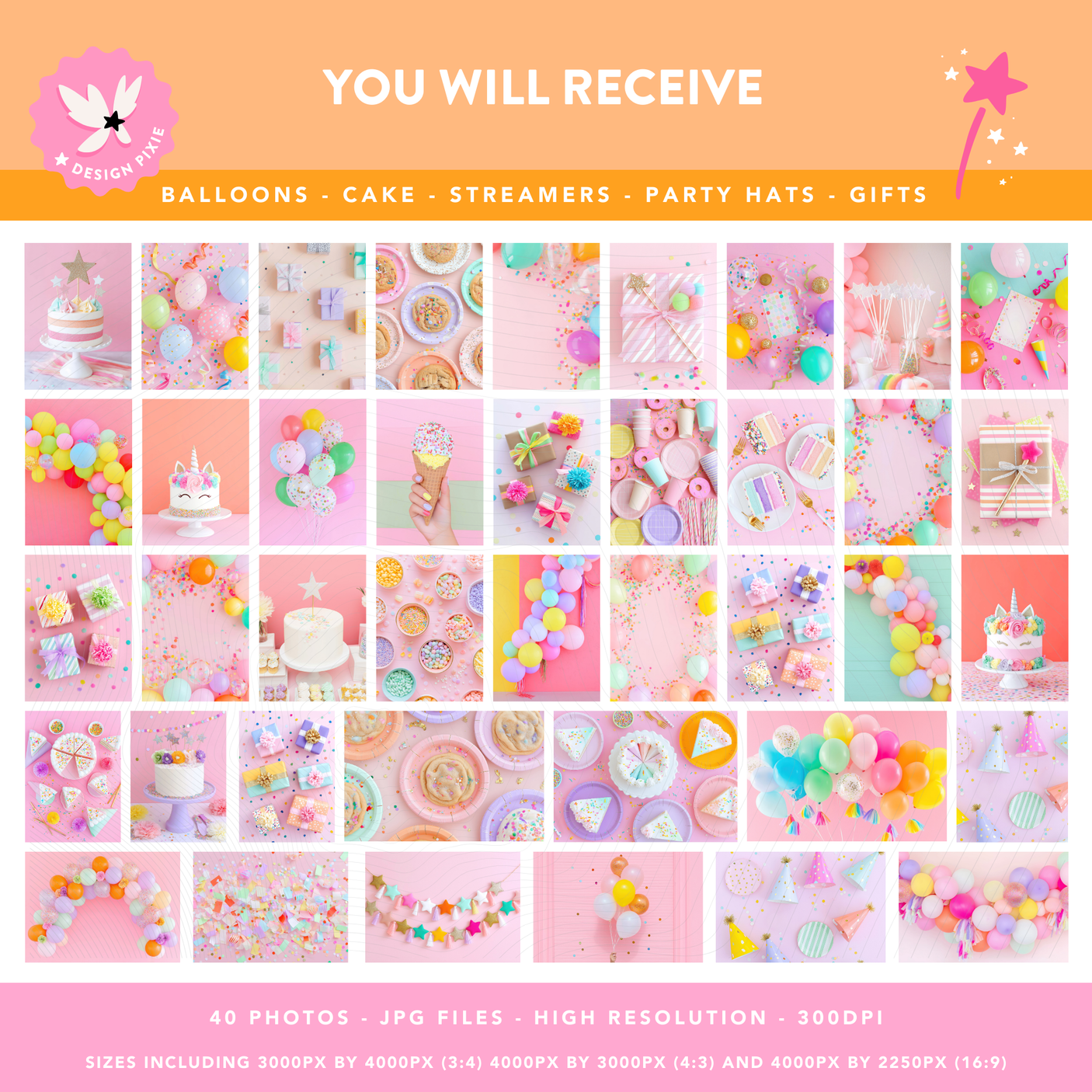 Bright Party Stock Photos