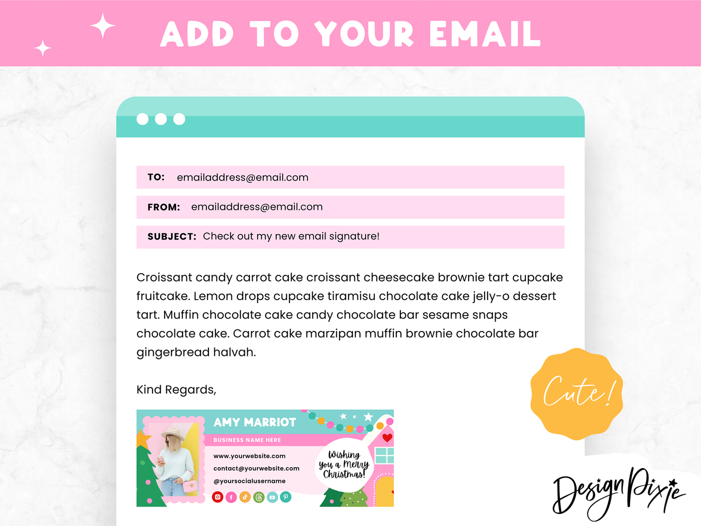 Christmas Email Signature Templates