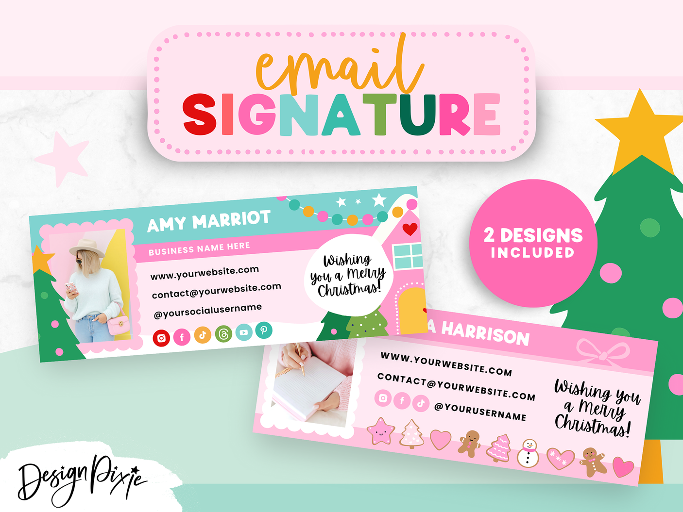 Christmas Email Signature Templates