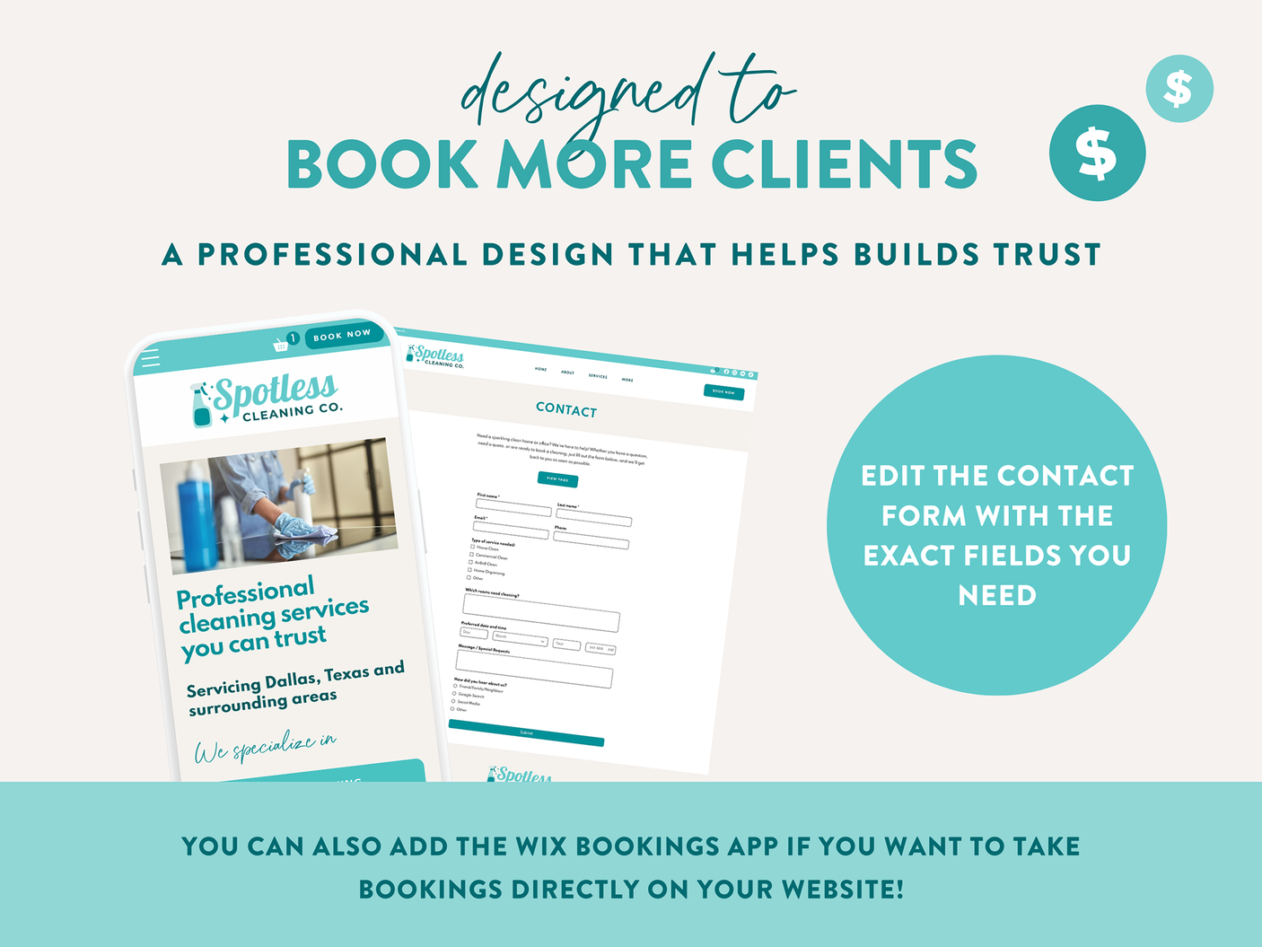 Cleaning Business Website Template