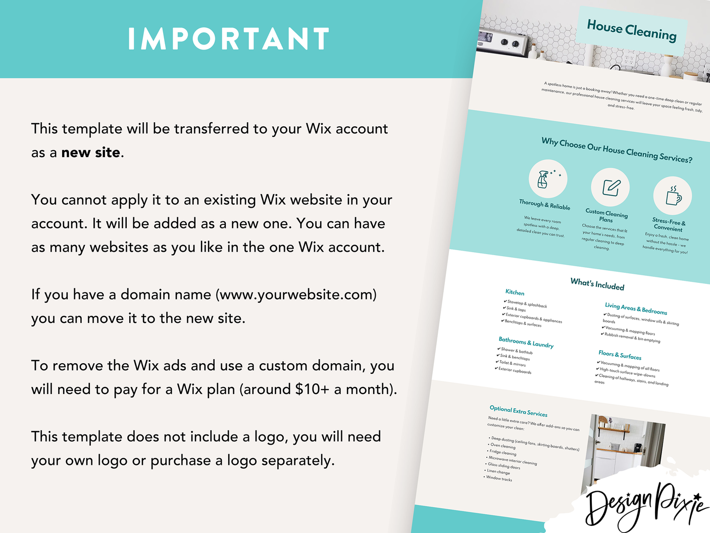 Cleaning Business Website Template