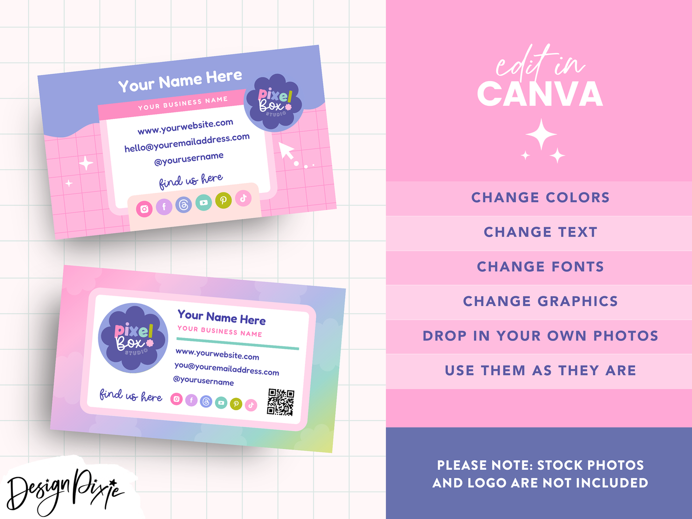 Colorful Creative Business Card Template