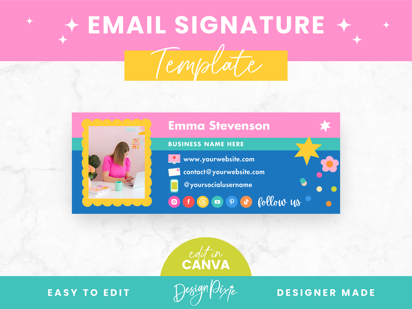 Confetti Email Signature