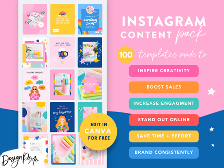 Confetti Instagram Templates - V2