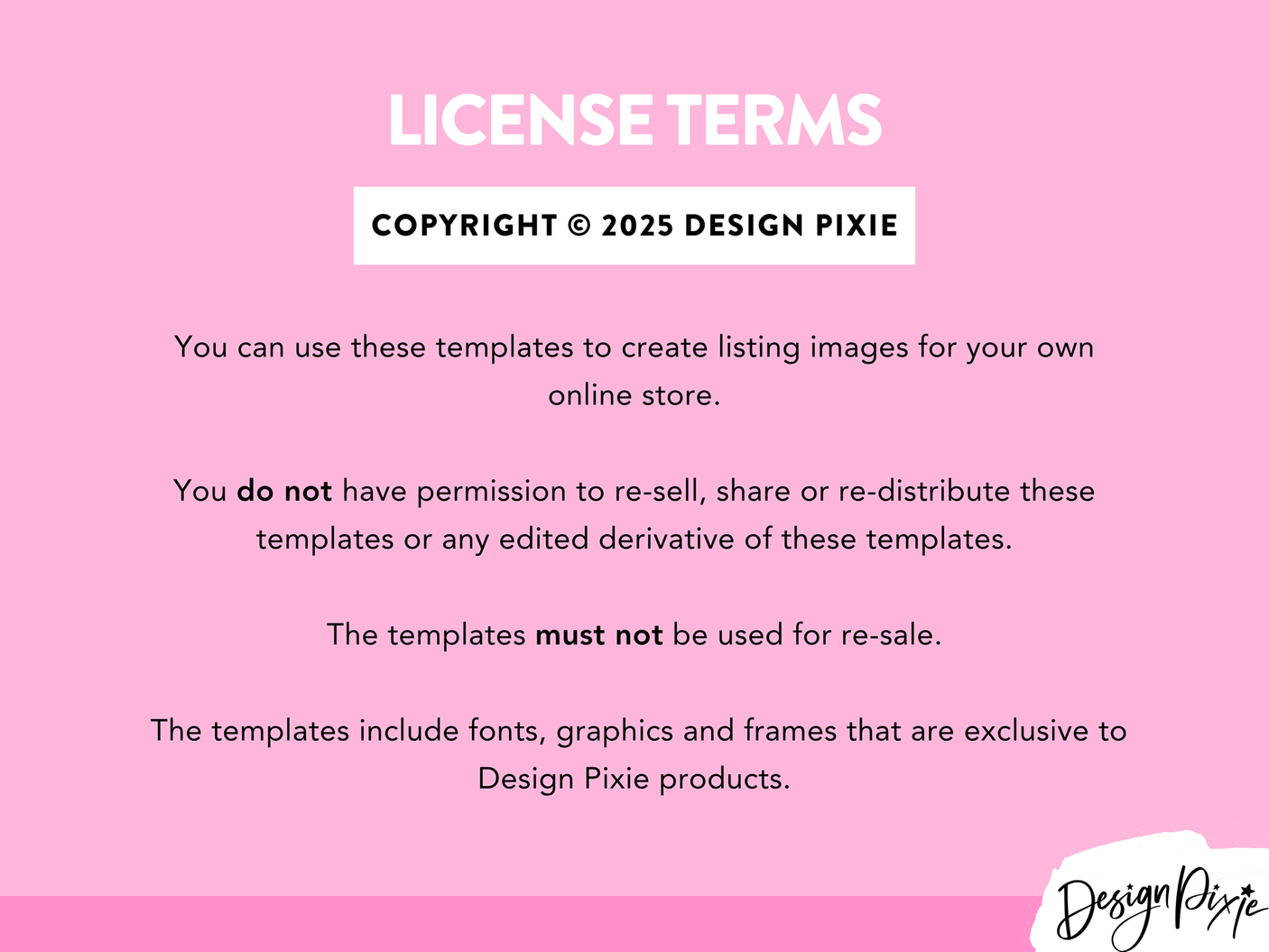 Craft In Color Listing Templates