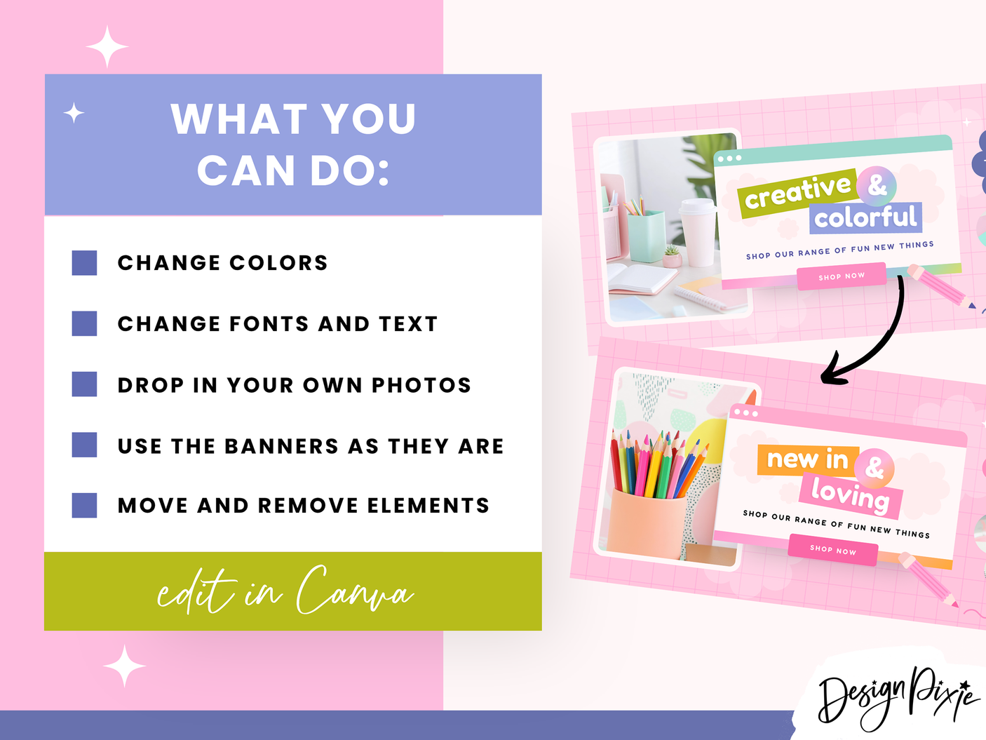 Pixel Box Shopify Banner Templates