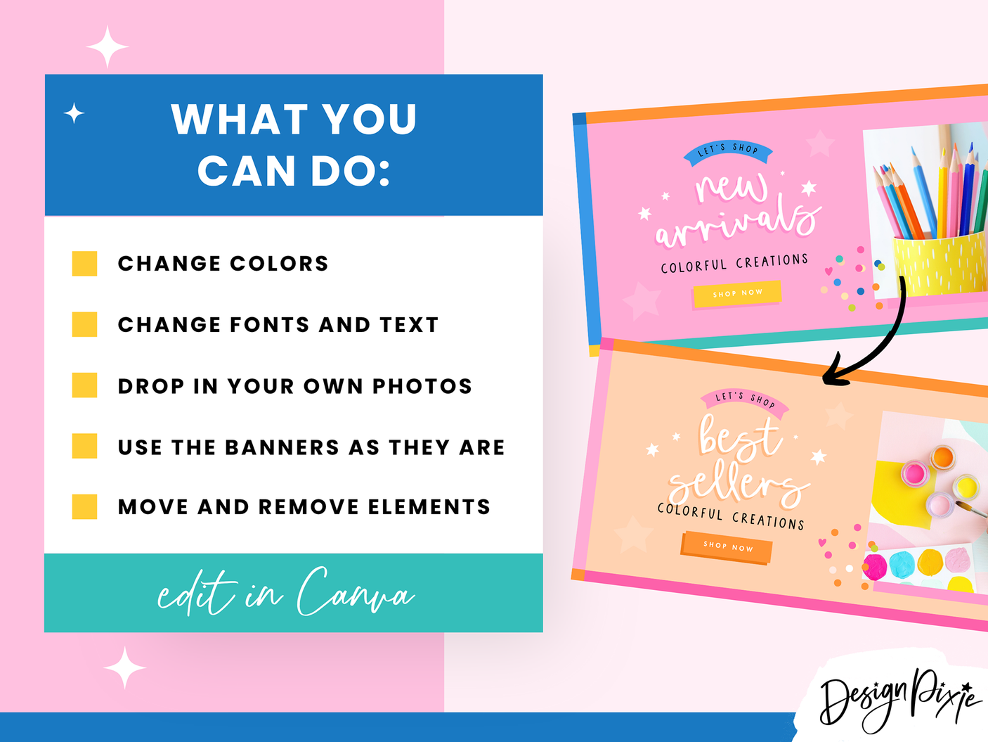 Confetti Shopify Banner Templates