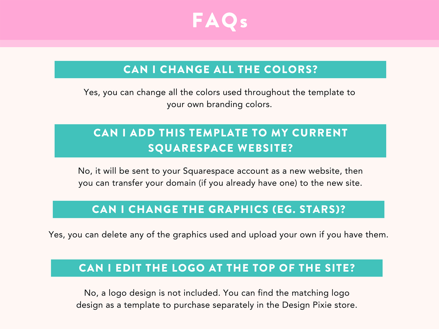 Confetti Squarespace Template