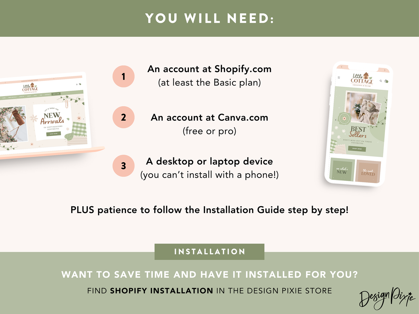 Cottagecore Shopify Theme