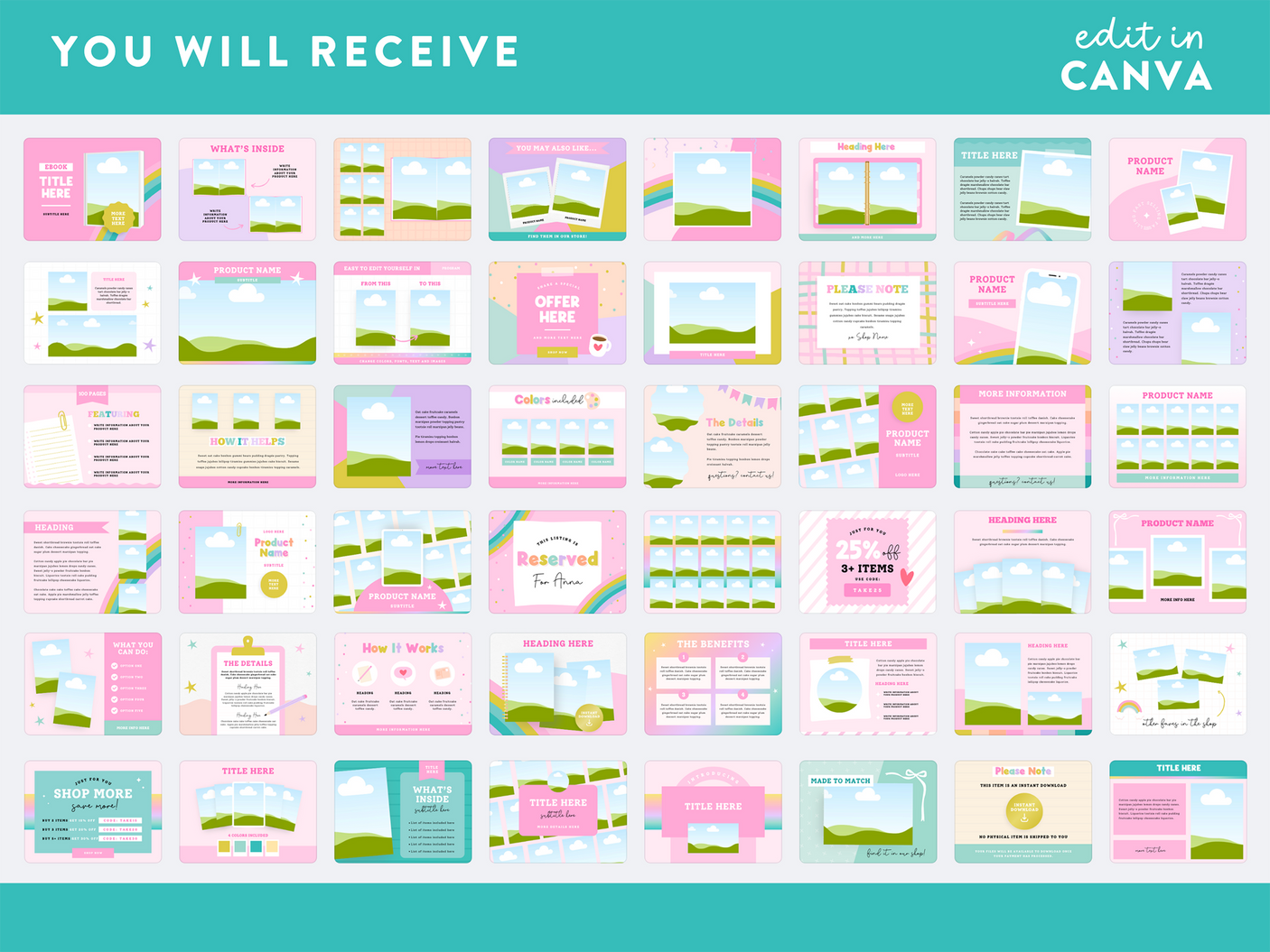 Craft In Color Listing Templates