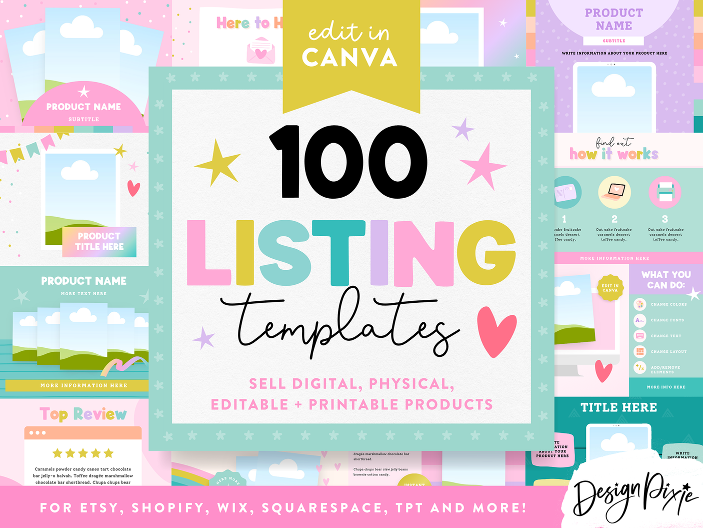 Craft In Color Listing Templates