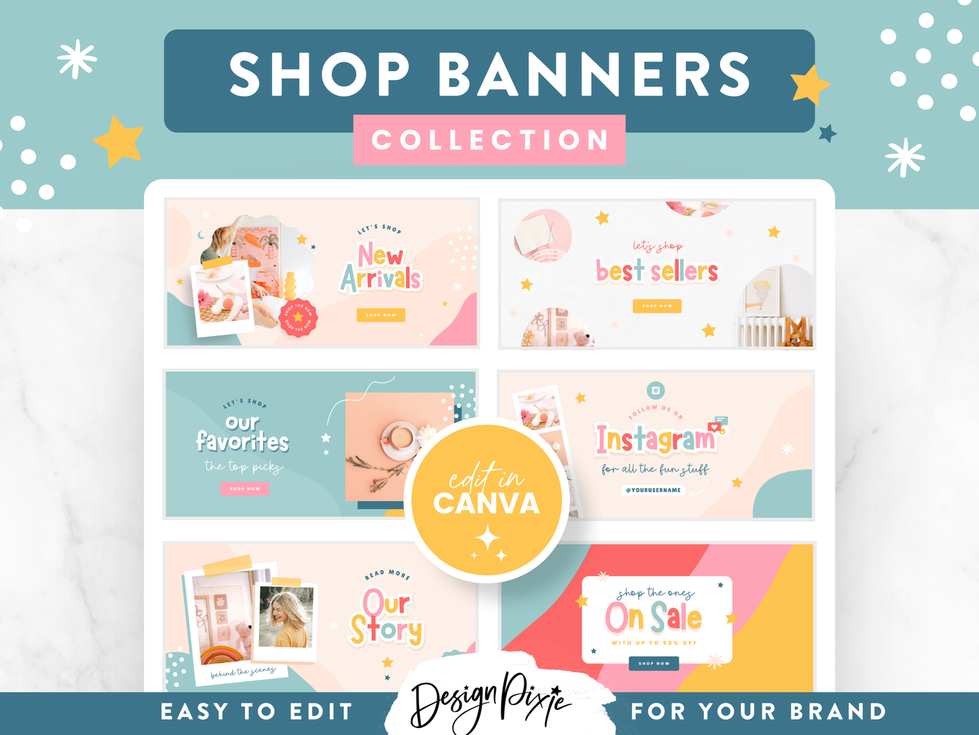 Creation Club Shopify Banner Templates