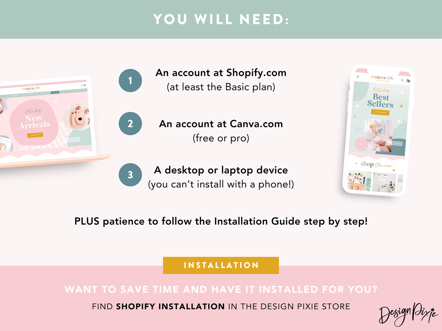 Creative DIY Shopify Theme
