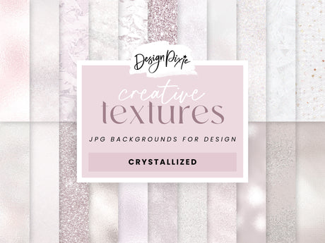 Crystal Digital Papers - Design Pixie