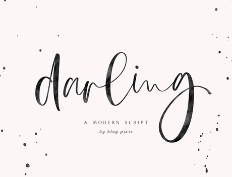 Darling Font - Design Pixie