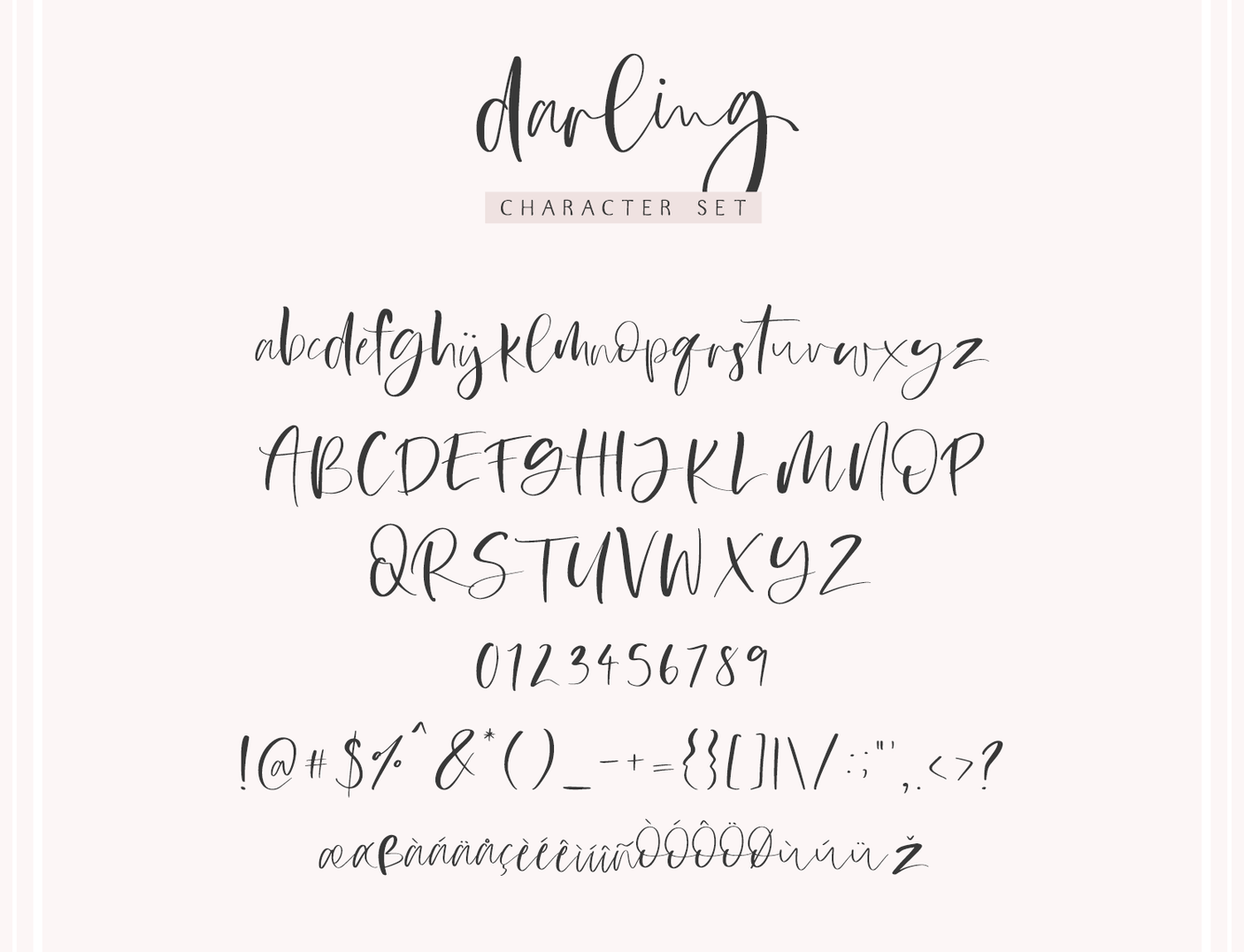Darling Font - Design Pixie