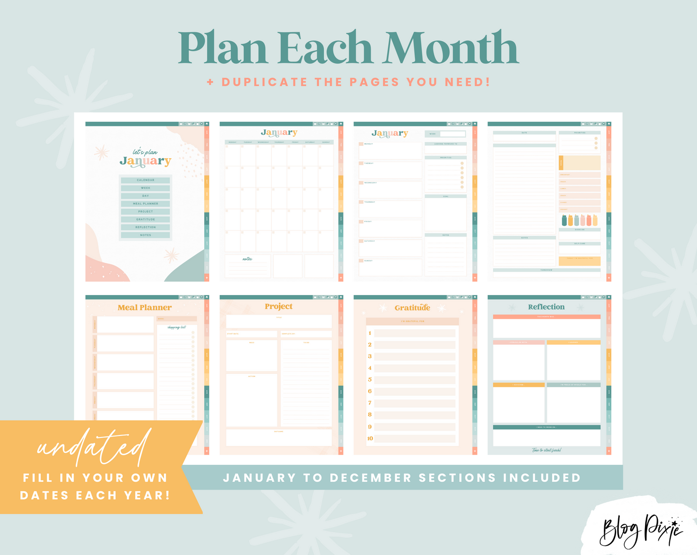 Enchanting Digital Planner - Design Pixie