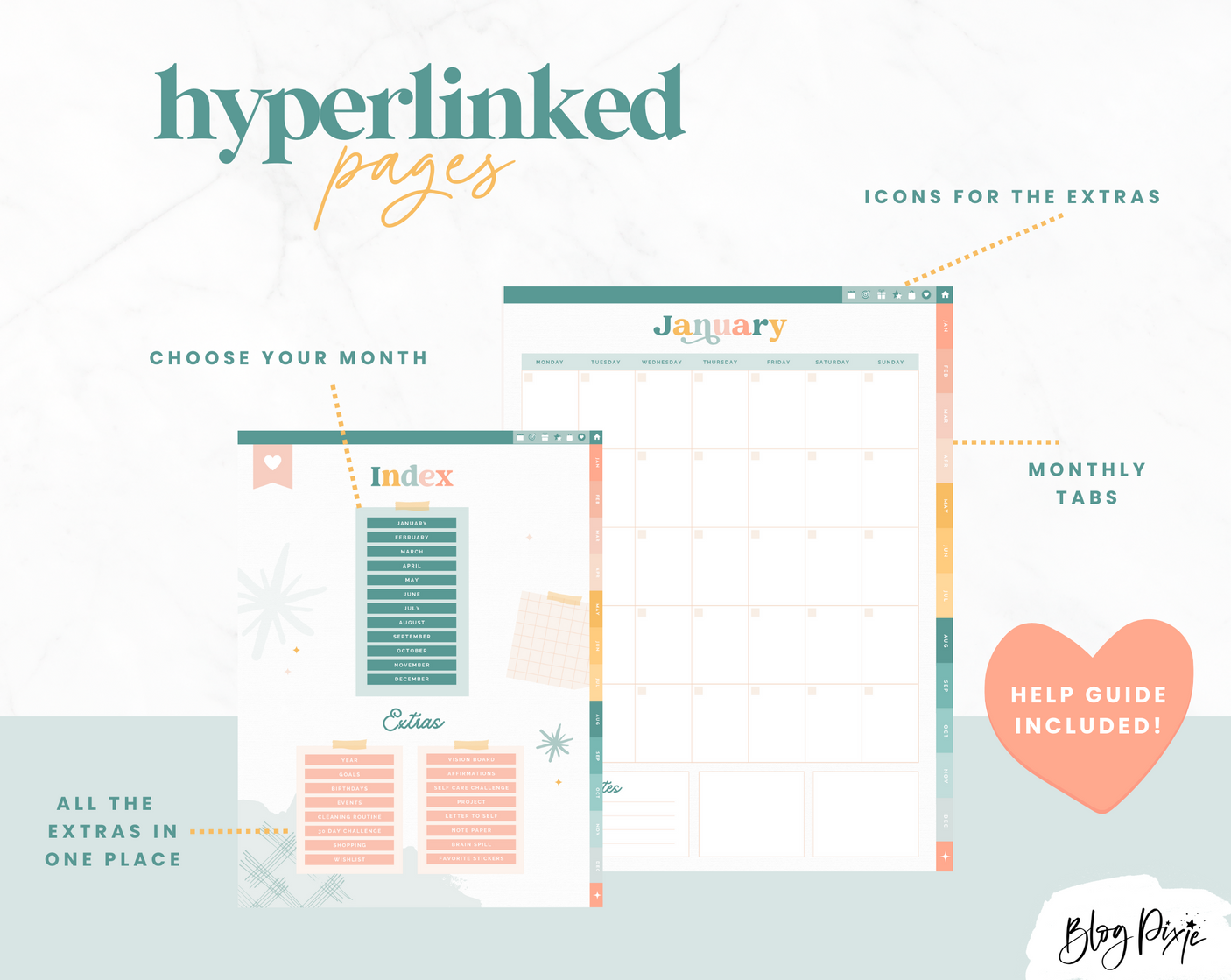 Enchanting Digital Planner - Design Pixie