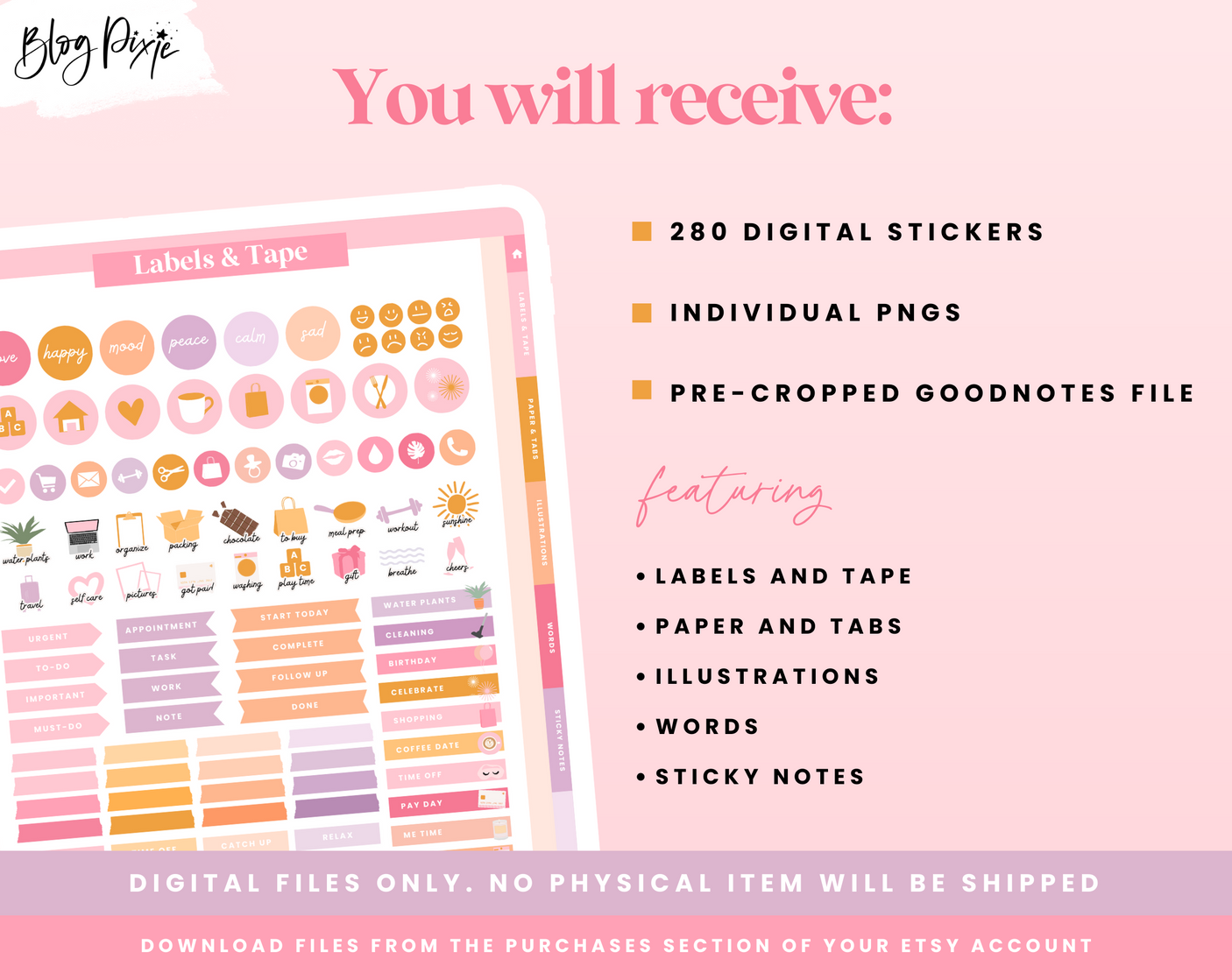 Digital Stickers - Daisy Days - Design Pixie