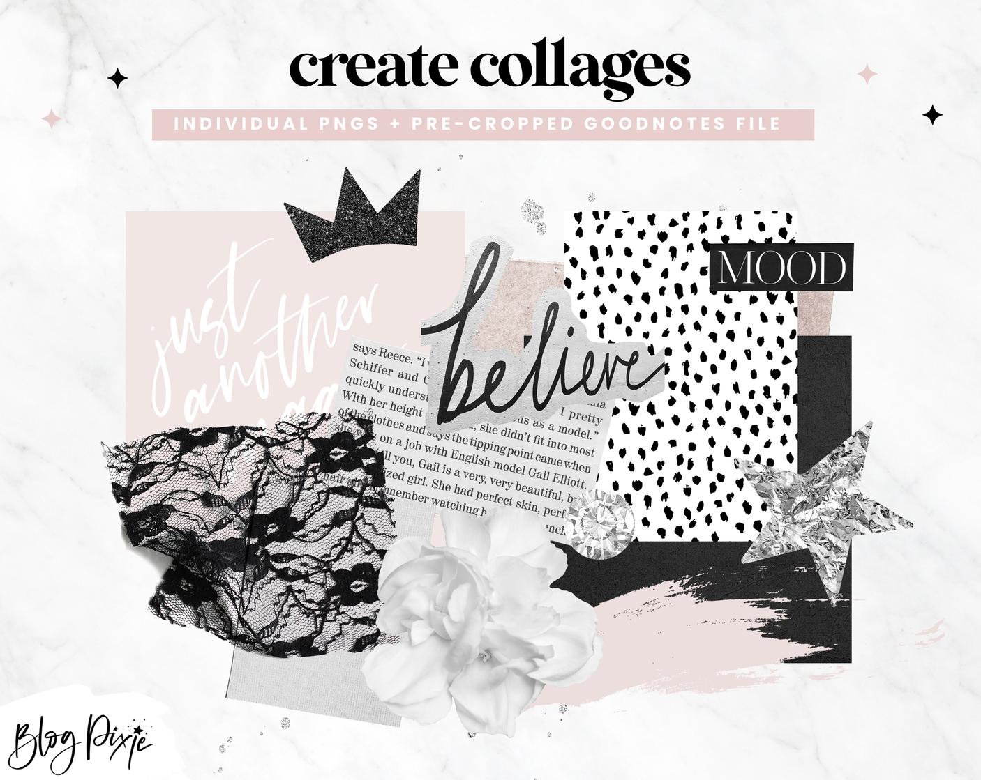 Aesthetic Digital Stickers - Design Pixie