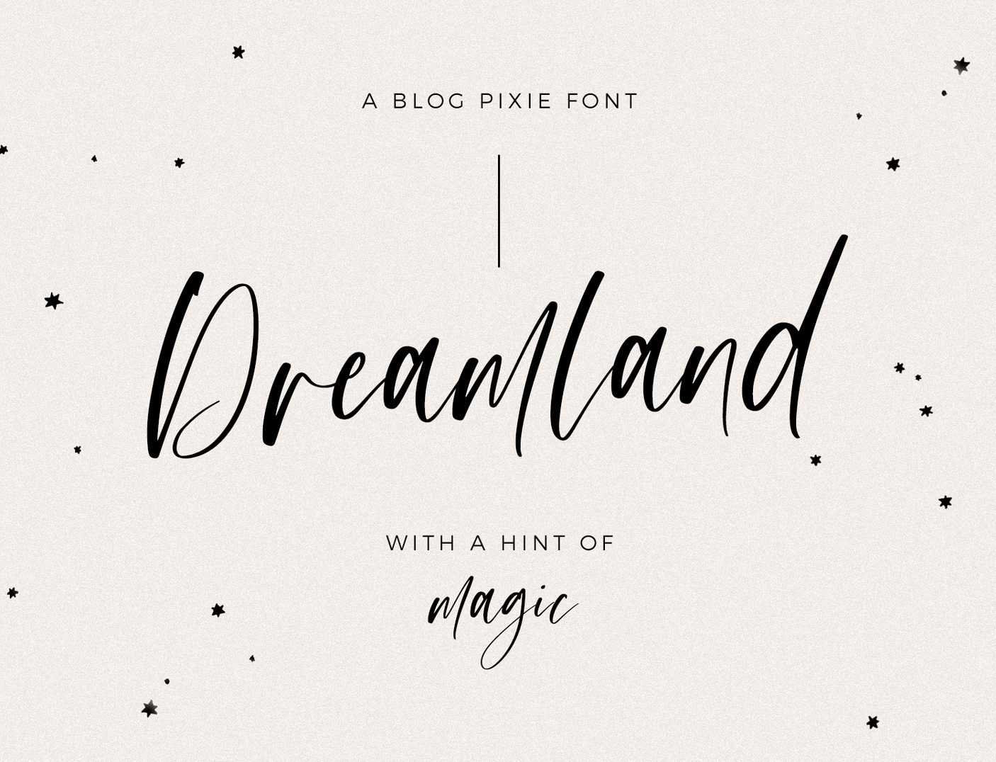 Dreamland Font - Design Pixie