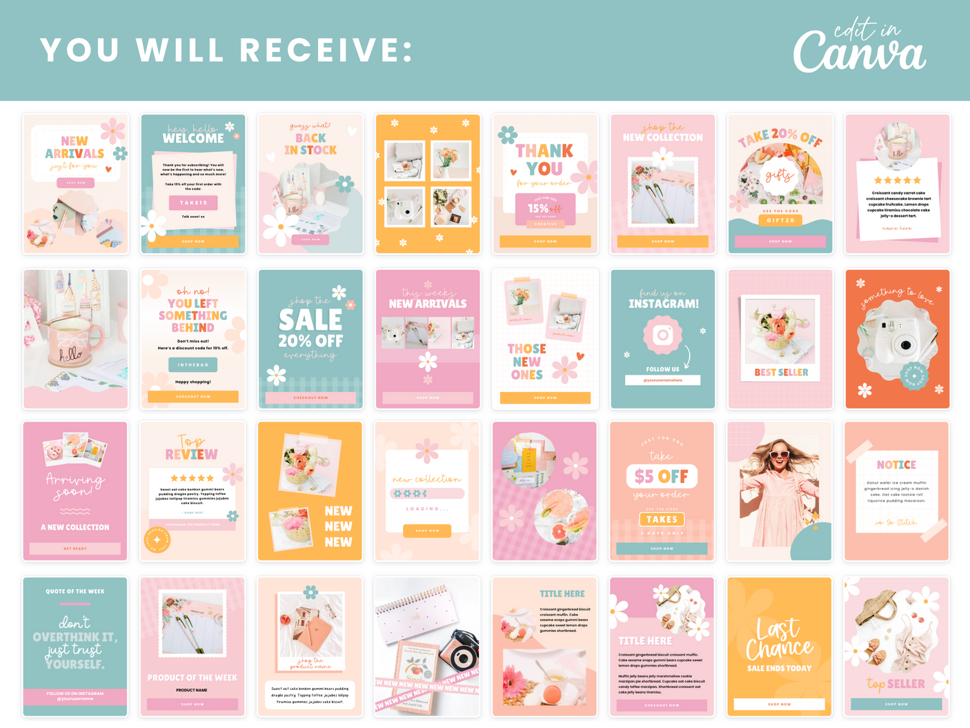 Email Marketing Templates - So Stitch - Design Pixie